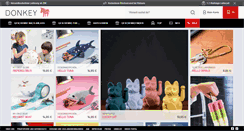 Desktop Screenshot of donkey-products.com